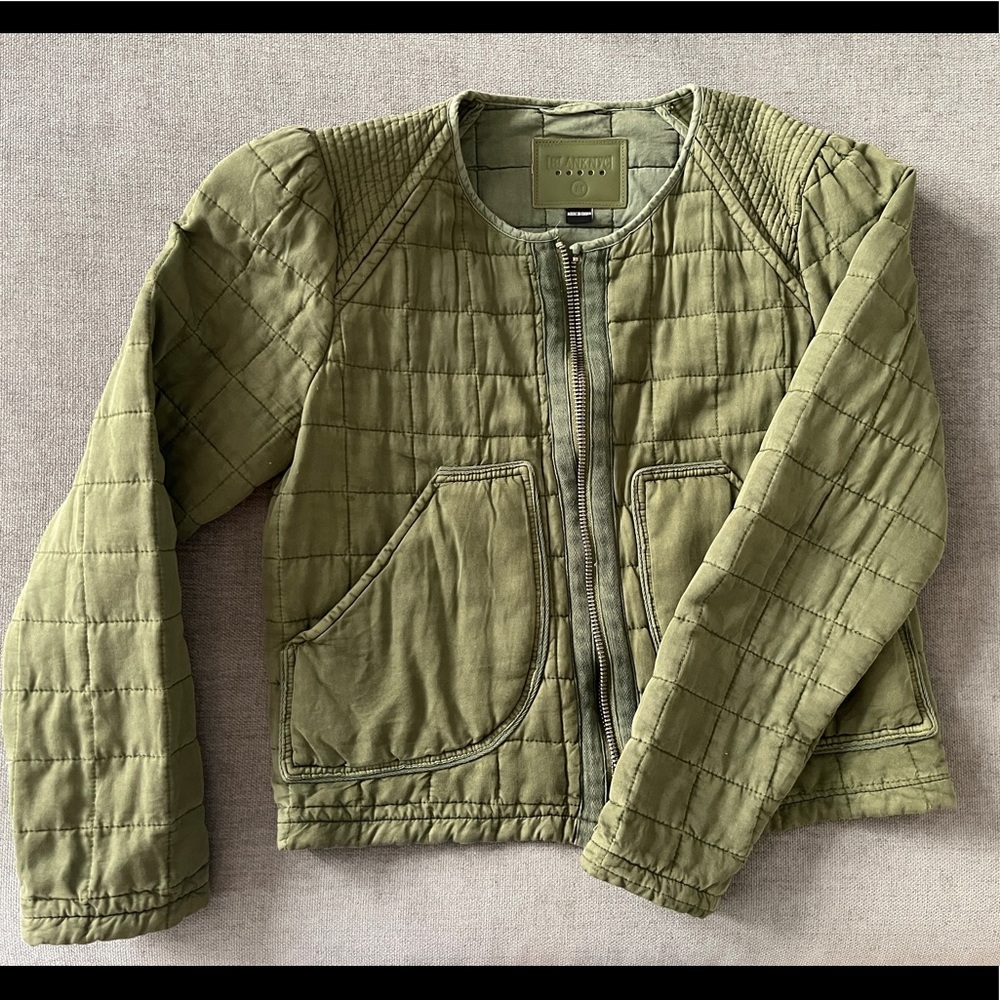 BlankNYC quilted utility jacket